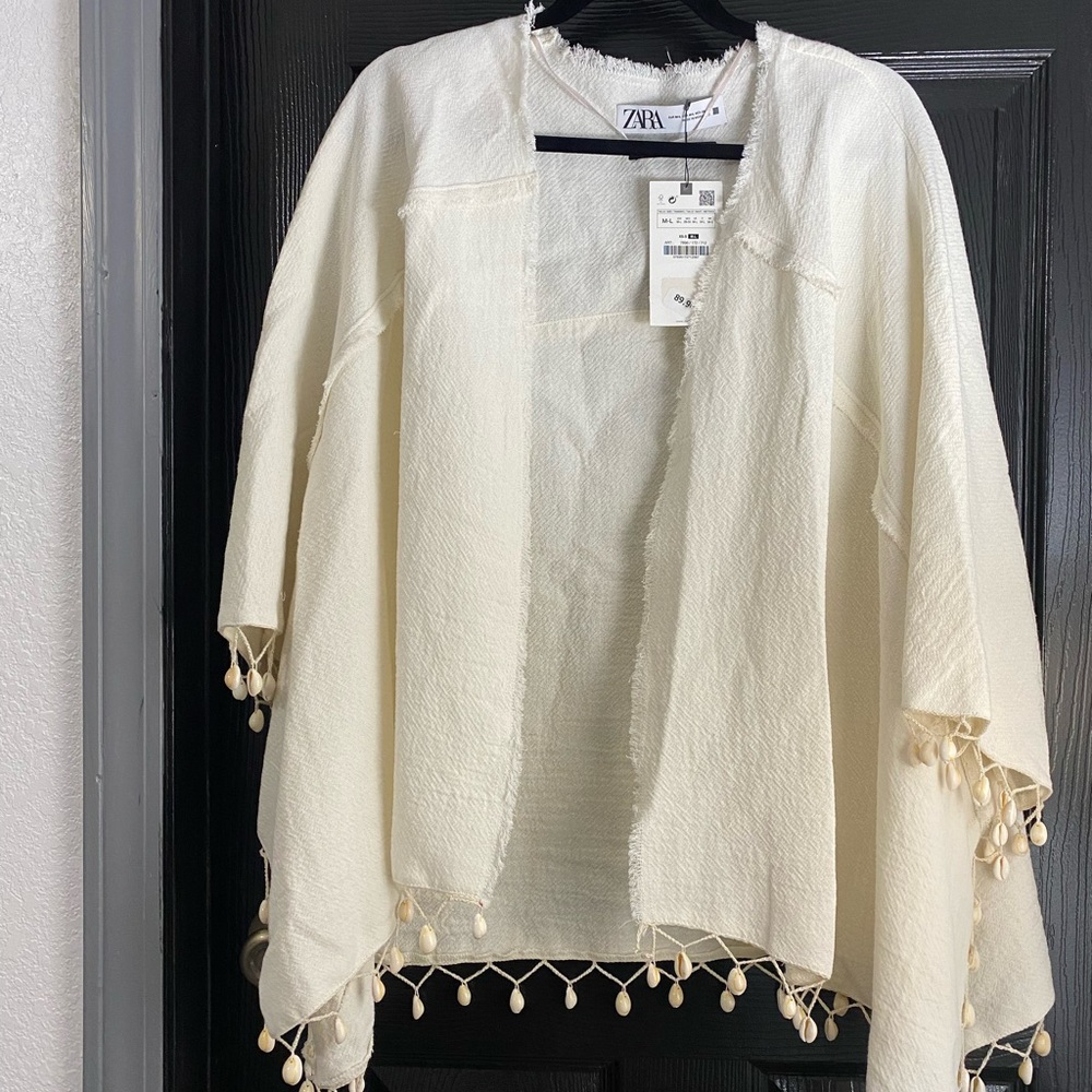 Zara shell Poncho